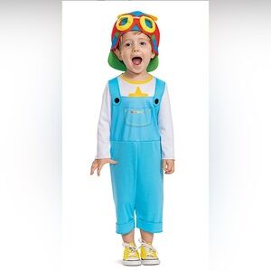NEW Cocomelon Tom Tom Todler Costume Size 2T